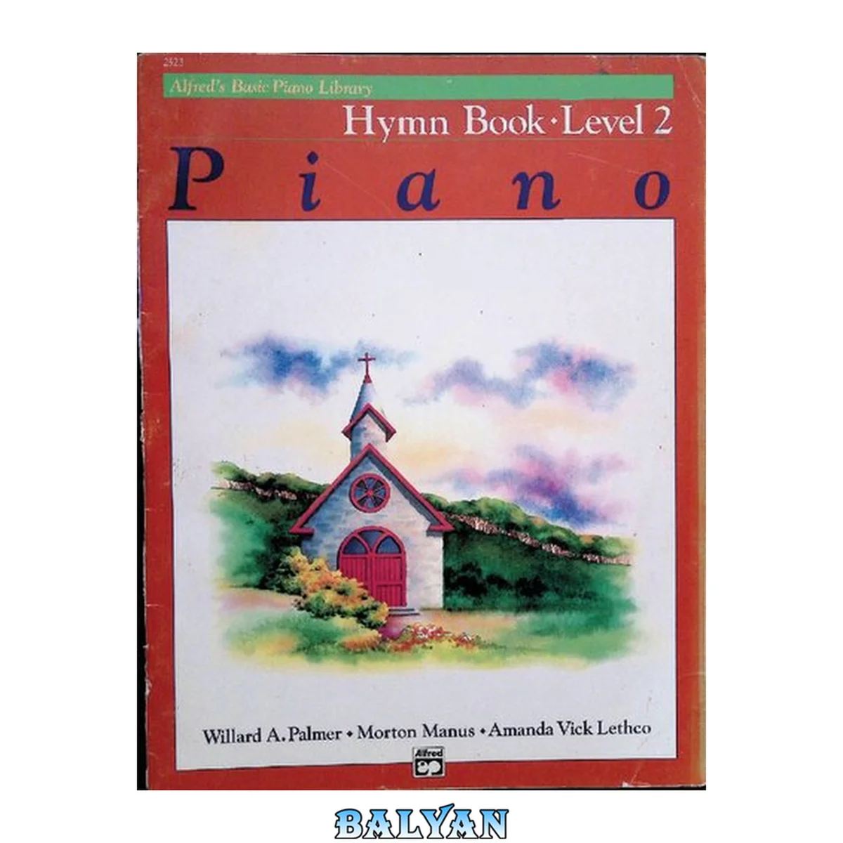 جلد کتاب Alfred's Basic Piano Library - Hymn Book, Level 2: Piano