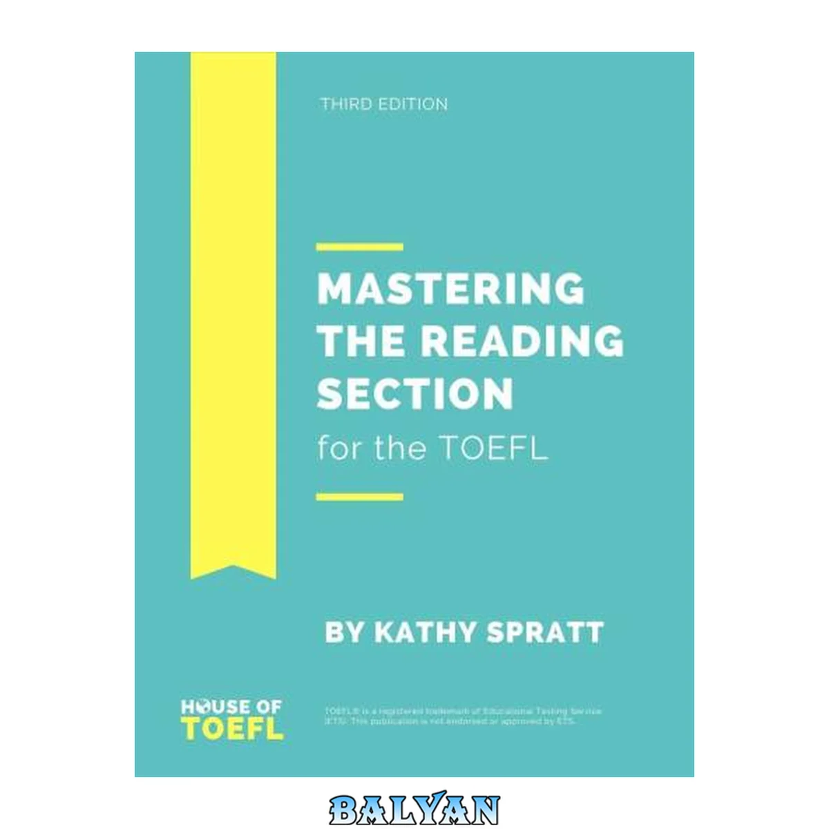 جلد کتاب Mastering the Reading Section for the TOEFL iBT: Third Edition