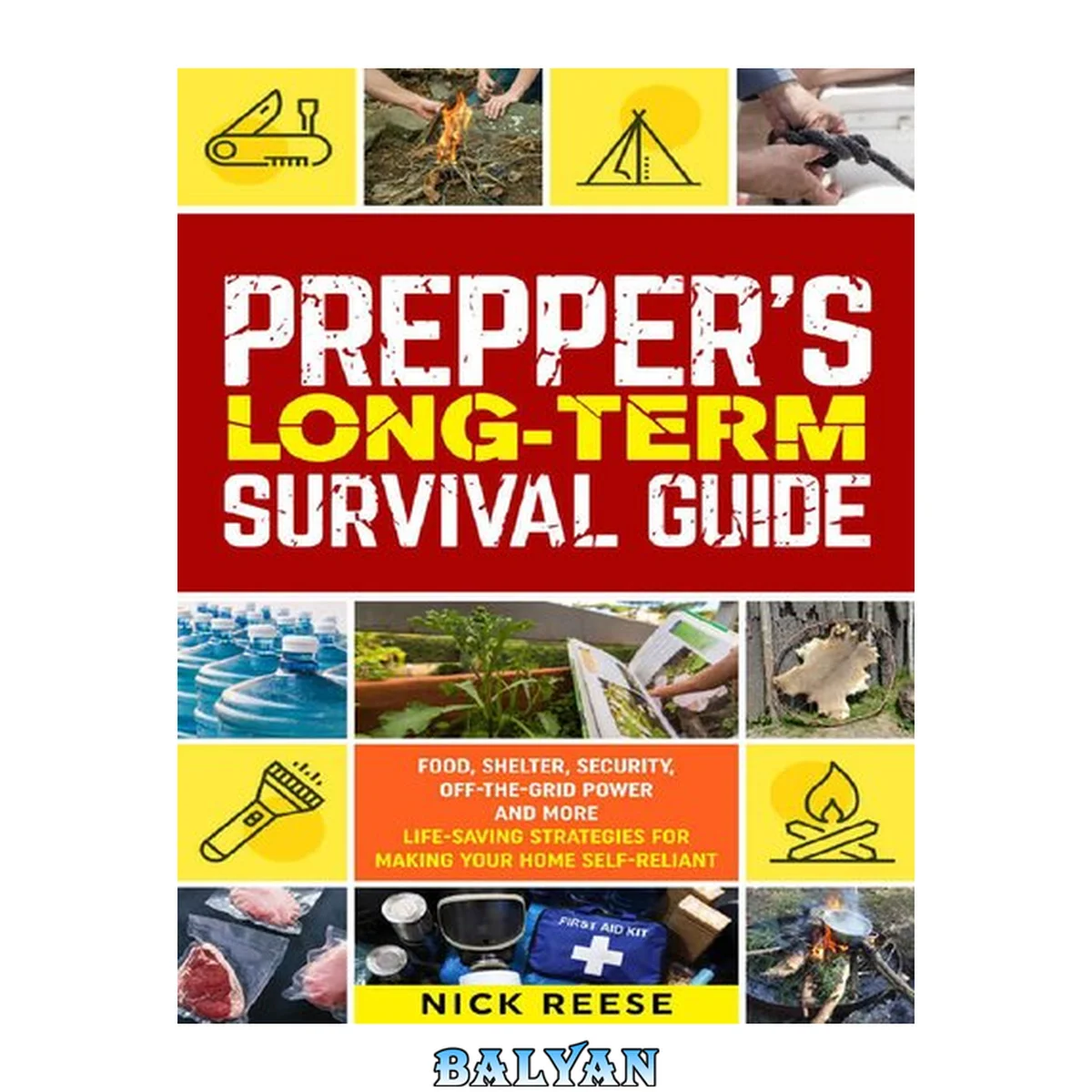 جلد کتاب Prepper's Long-Term Survival Guide