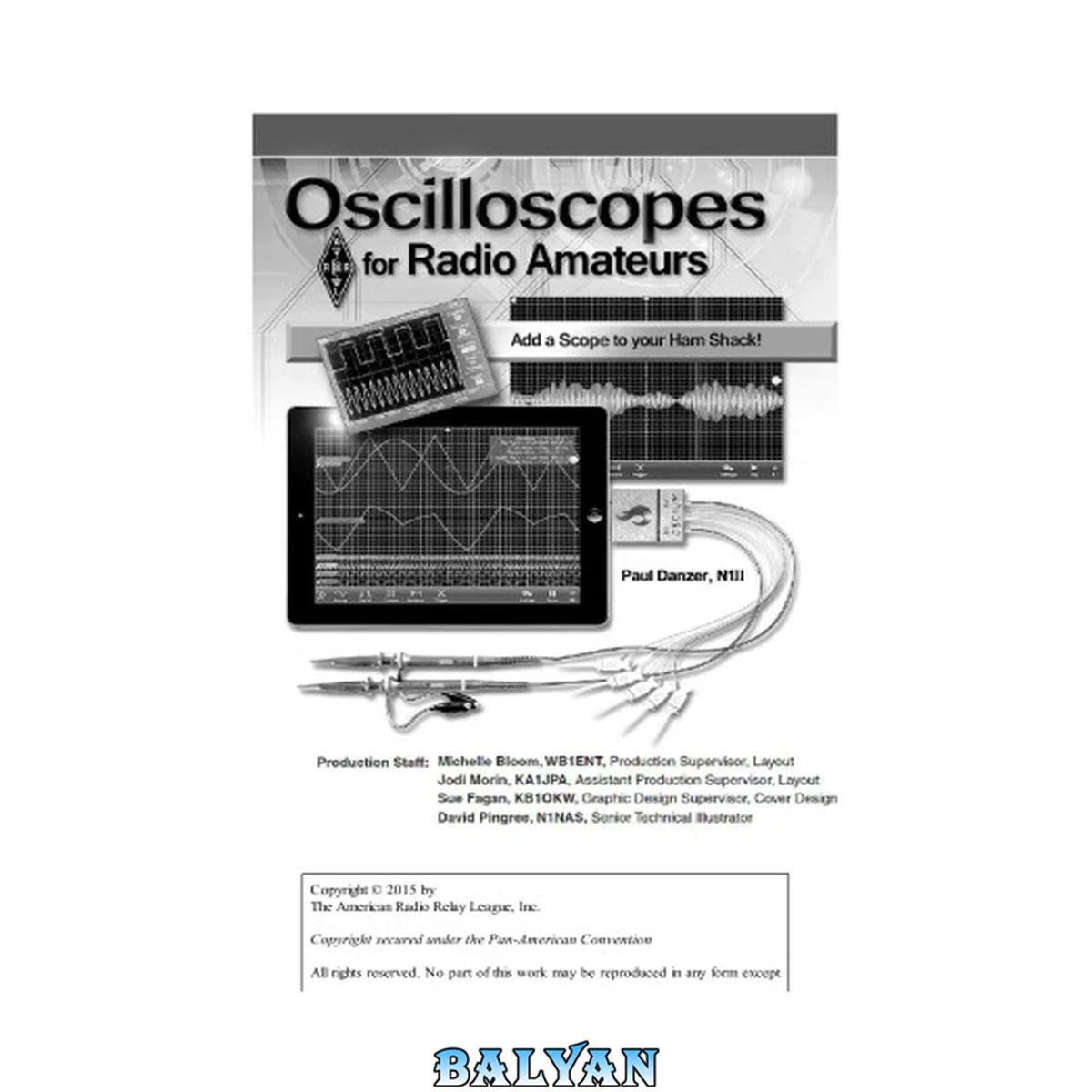 جلد کتاب Oscilloscopes for radio amateurs : add a scope to your ham shack!