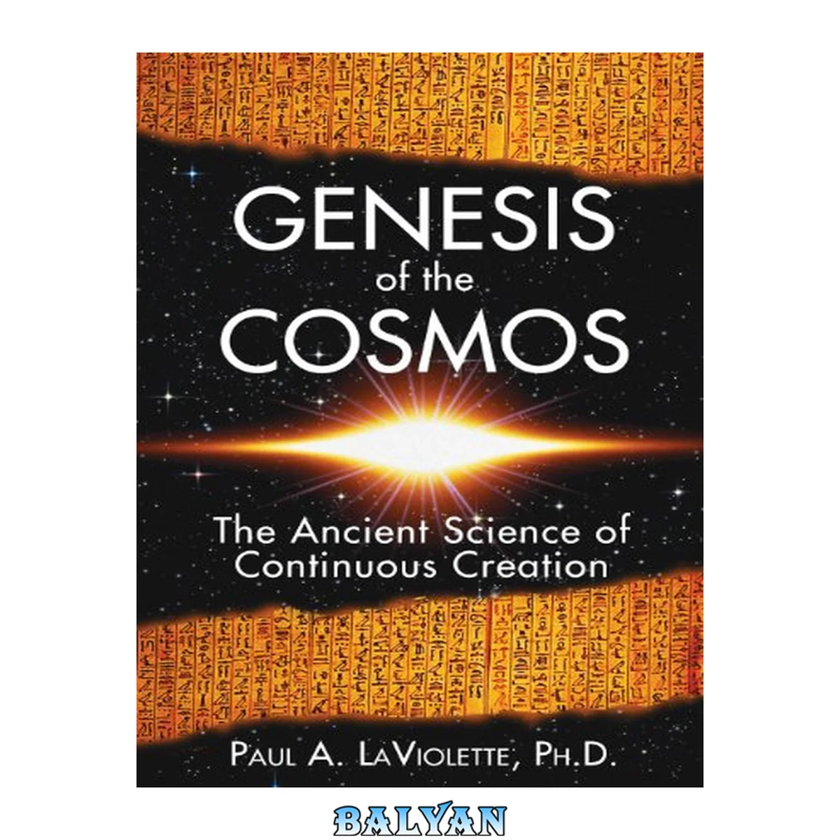 جلد کتاب Genesis of the cosmos - the ancient science of continuous creation