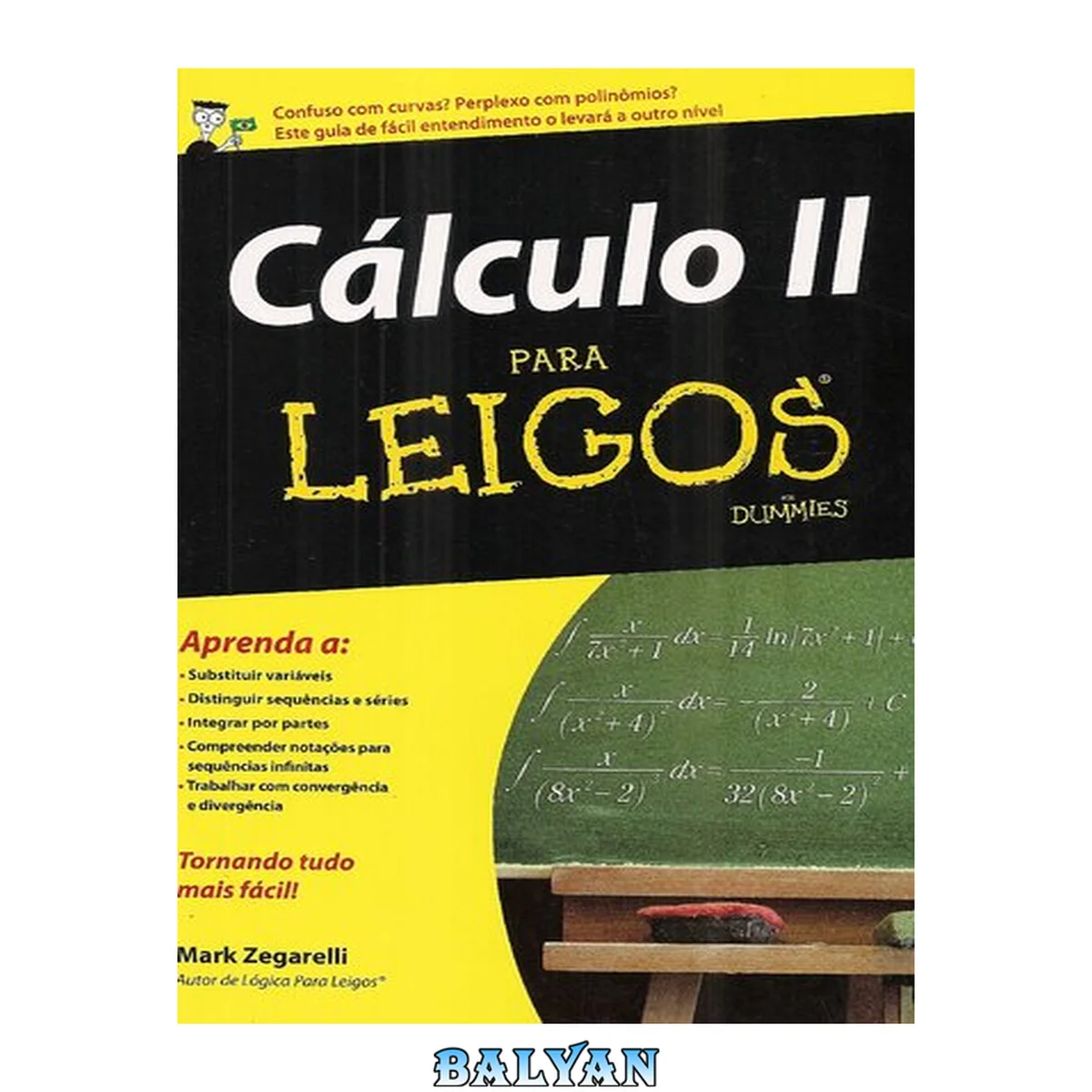 جلد کتاب Cálculo II para Leigos