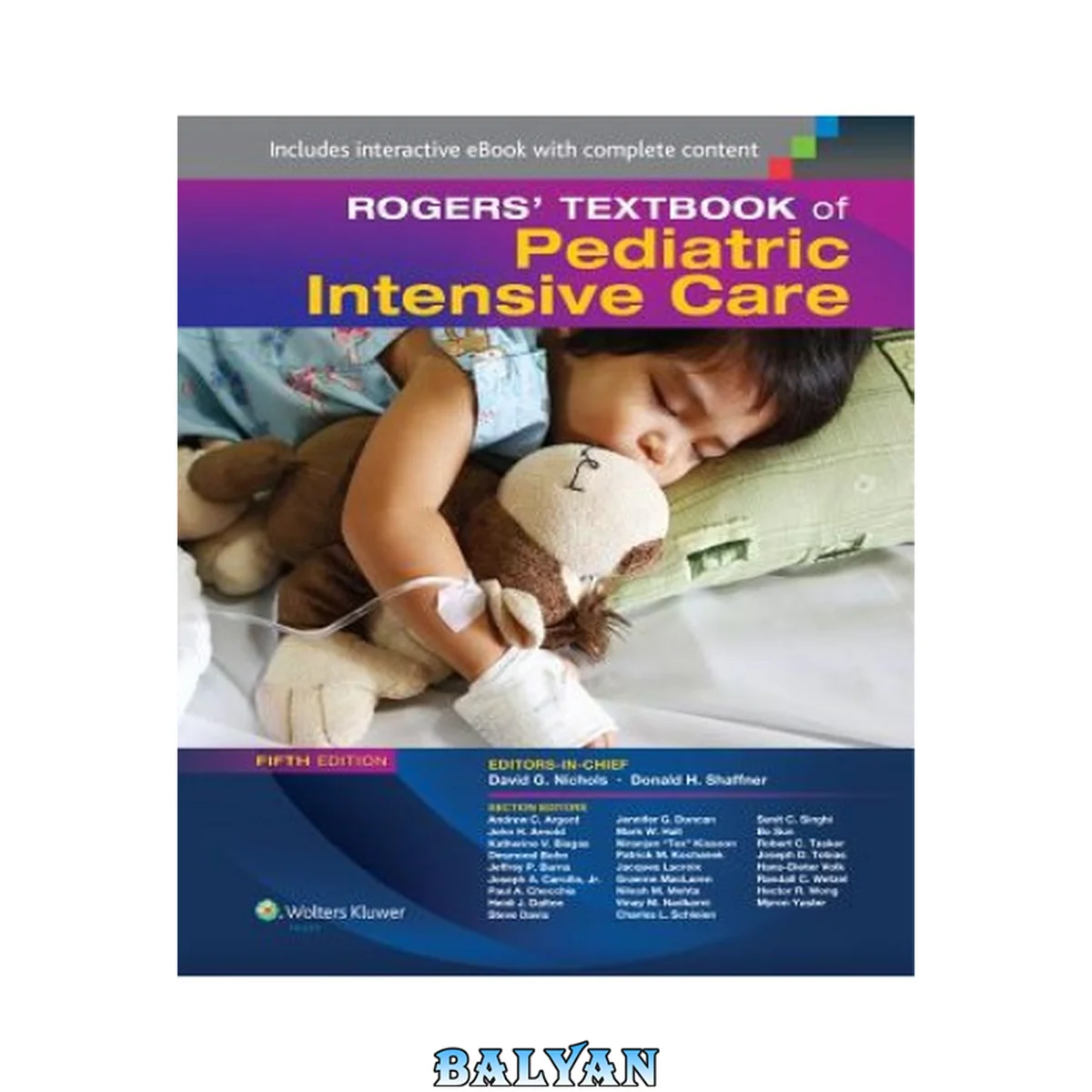 جلد کتاب Rogers’ textbook of pediatric intensive care