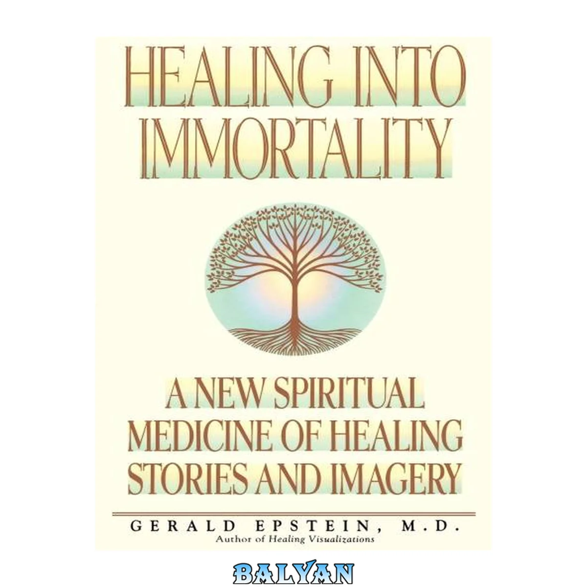 جلد کتاب Healing into immortality : a new spiritual medicine of healing stories and imagery