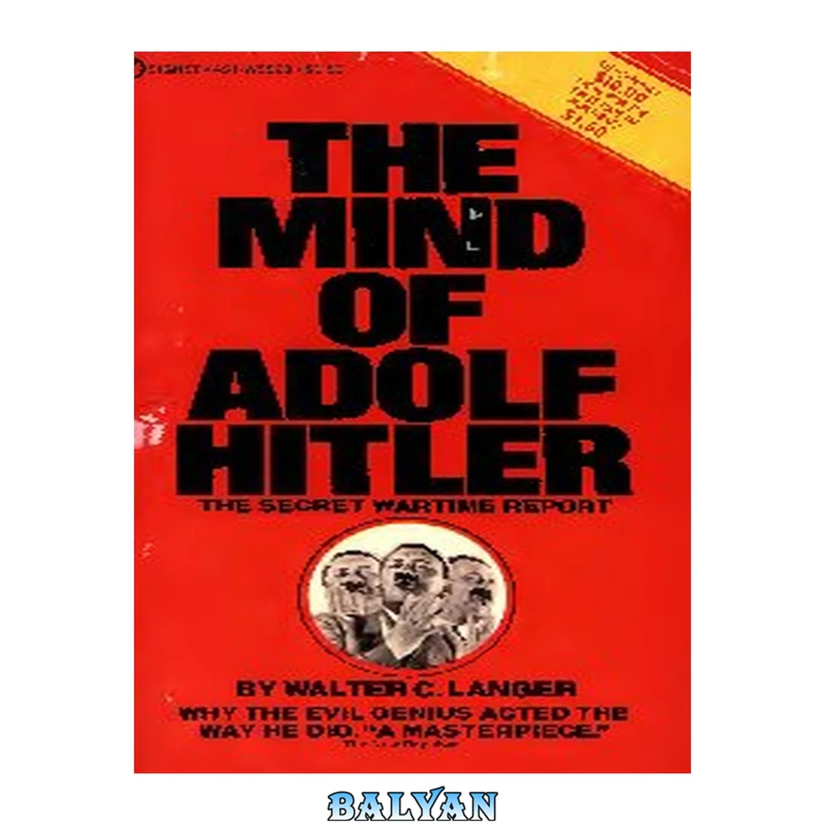 جلد کتاب The Mind of Adolf Hitler : the Secret Wartime Report