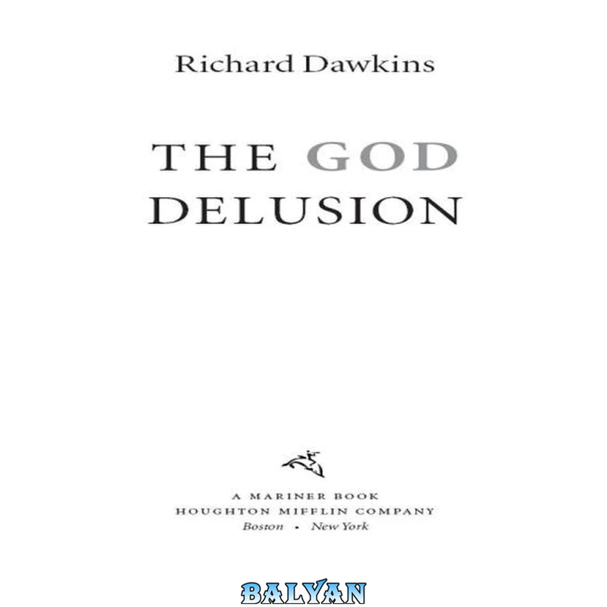 جلد کتاب The God Delusion