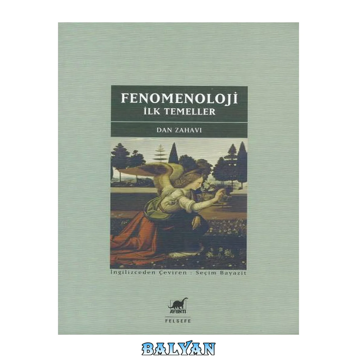 جلد کتاب Fenomenoloji - İlk Temeller