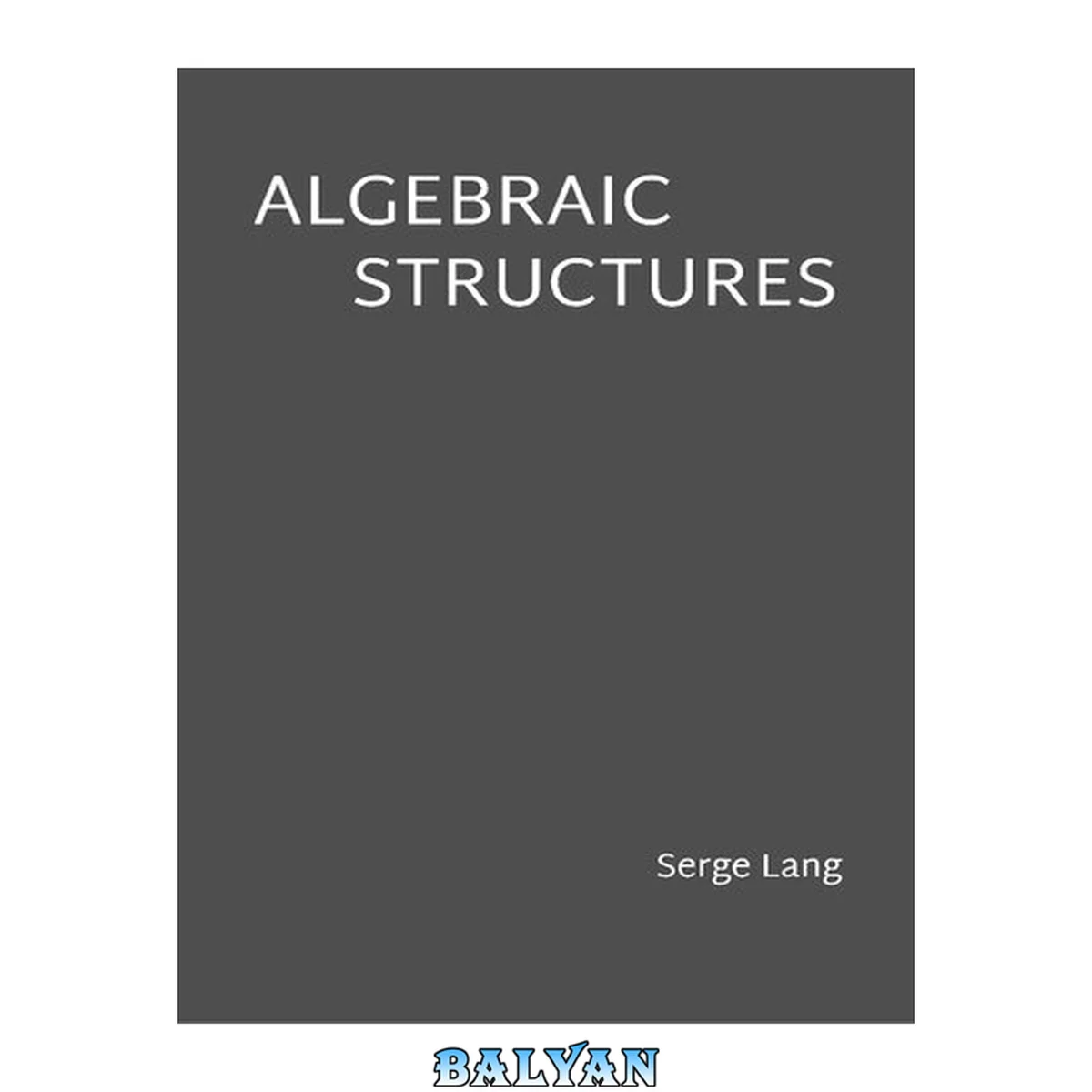 جلد کتاب Algebraic Structures