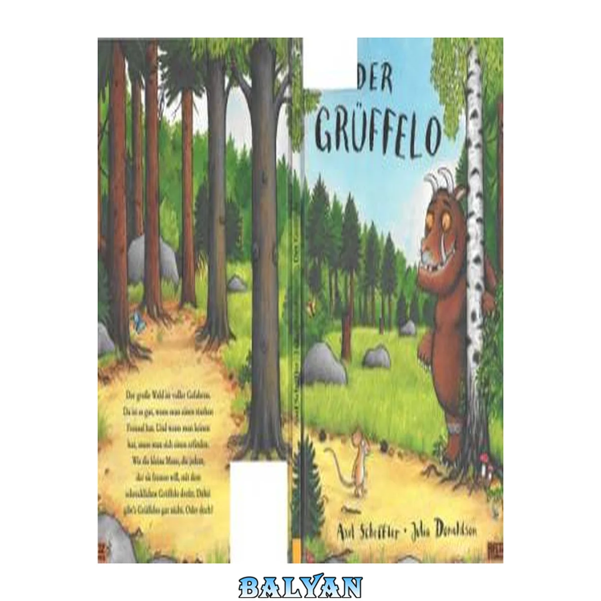 جلد کتاب Der Grüffelo