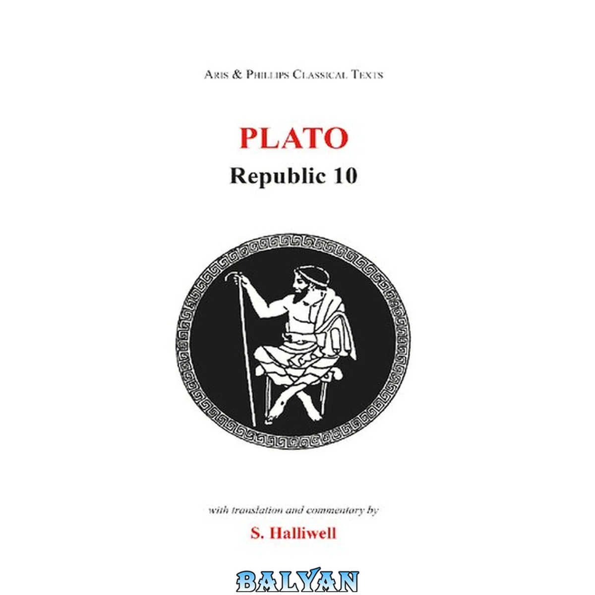 جلد کتاب Plato: Republic 10 (Aris &amp; Phillips Classical Texts)