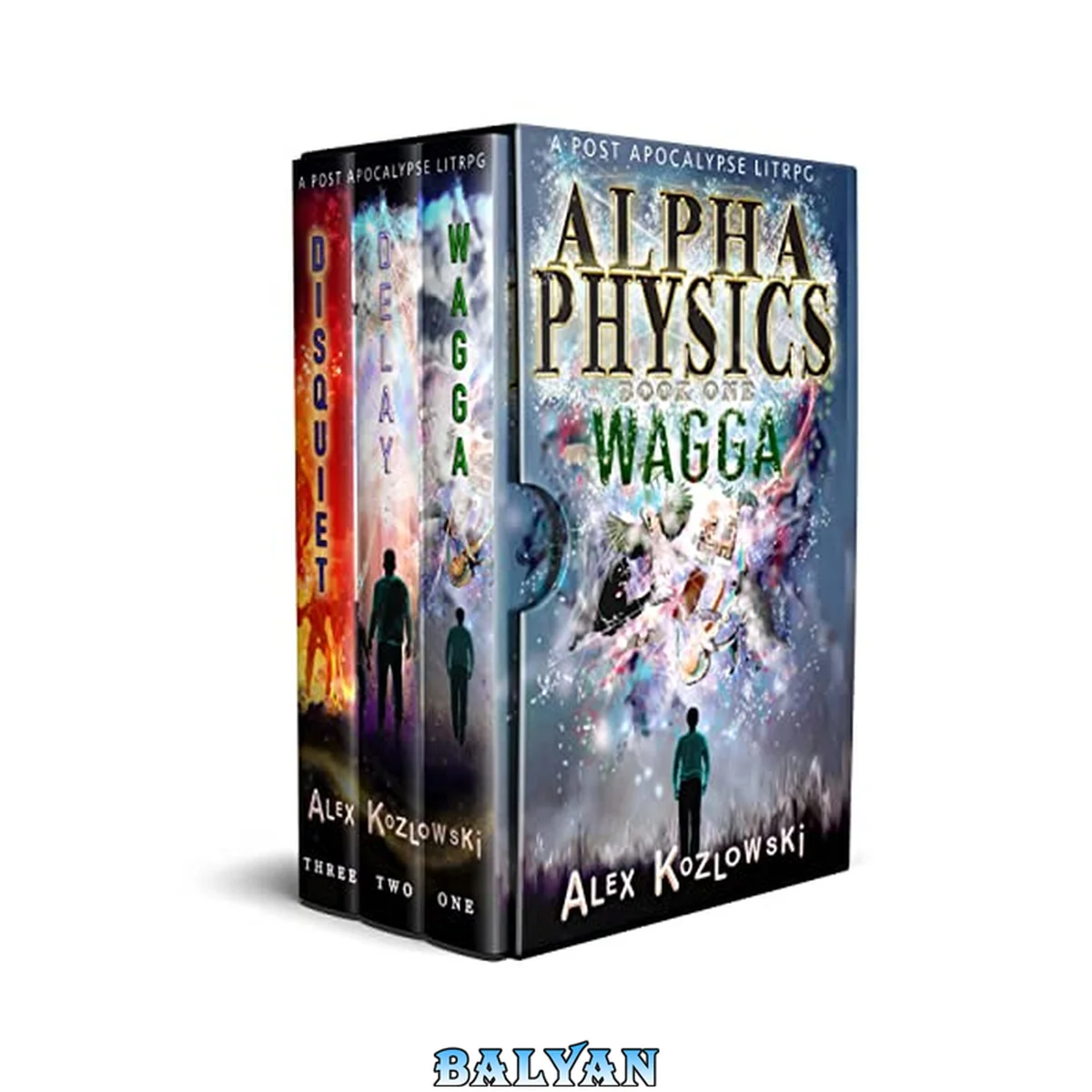 جلد کتاب Alpha Physics - Book 1,2 &amp; 3 - Box Set