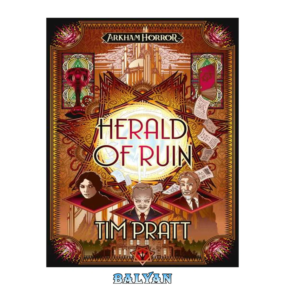 جلد کتاب Herald of Ruin: The Sanford Files (Arkham Horror Book 2)