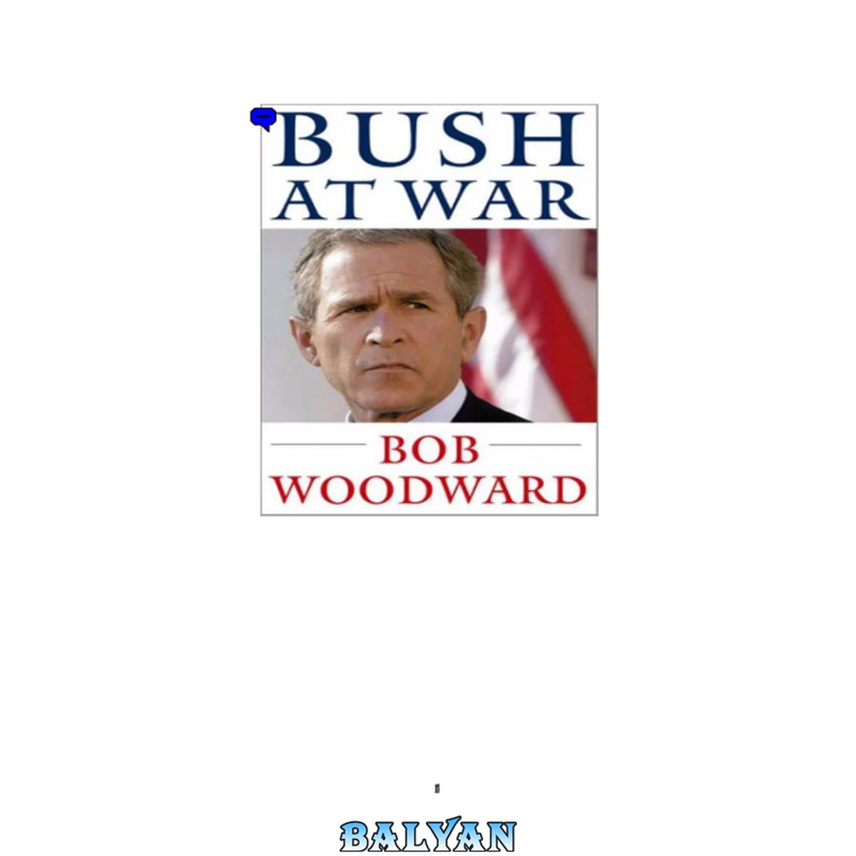 جلد کتاب Bush at war