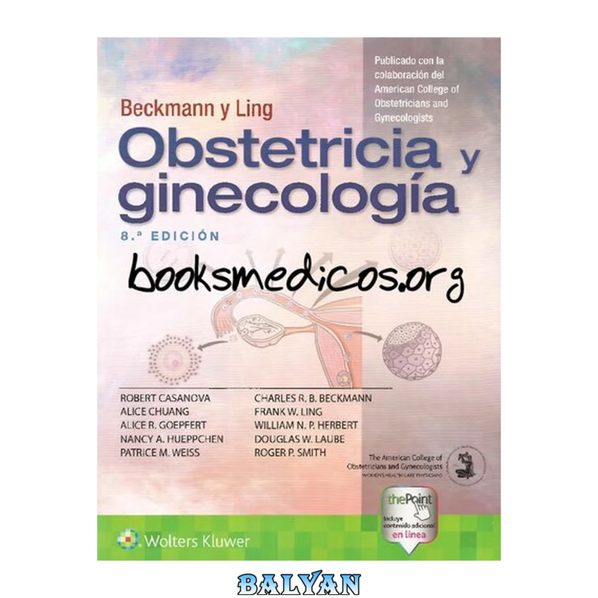 جلد کتاب Obstetricia Y Ginecologia 8 Edicion