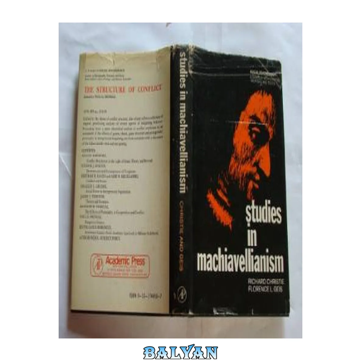 جلد کتاب Studies in Machiavellianism