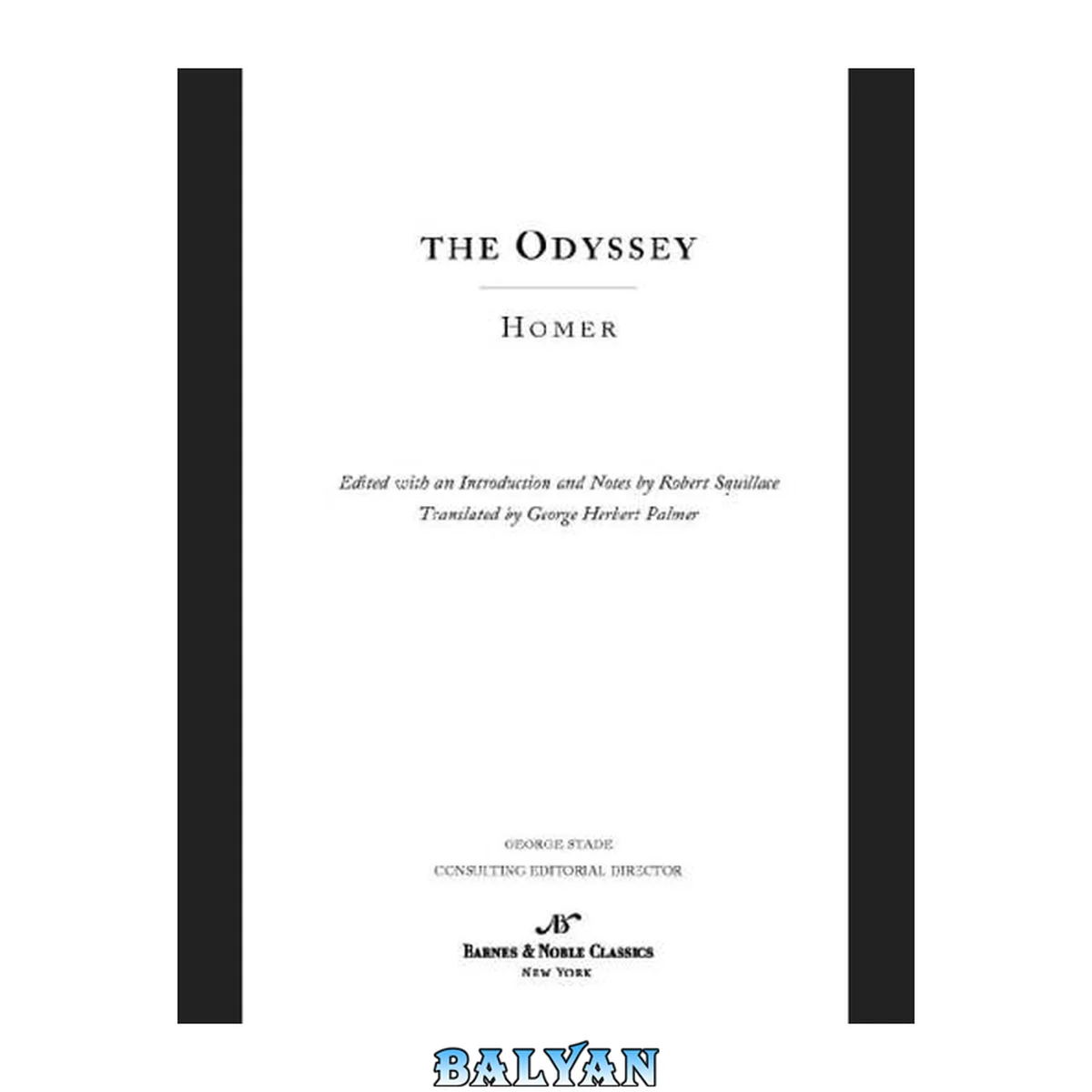 جلد کتاب The Odyssey (Barnes &amp; Noble Classics)