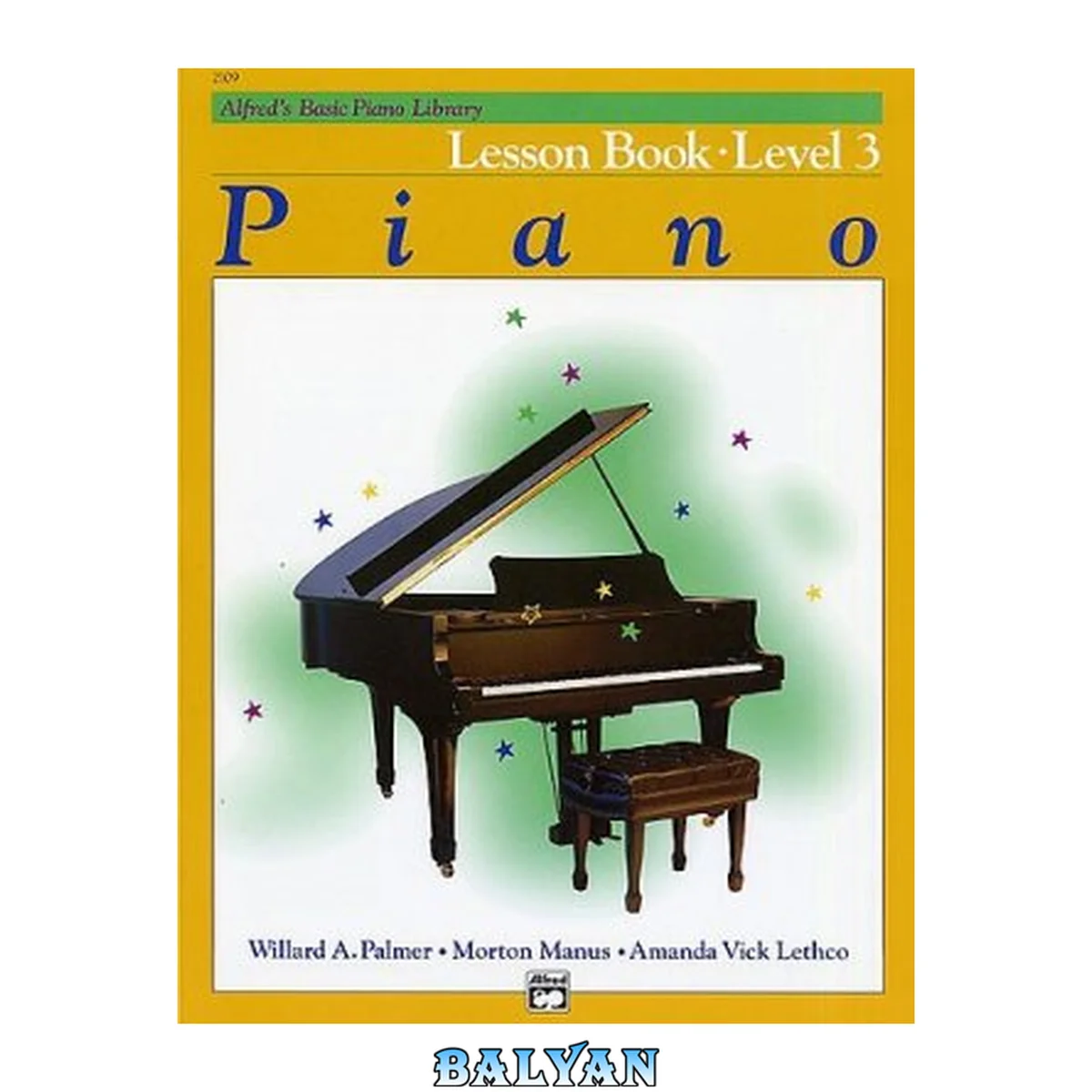 جلد کتاب Alfred's Basic Piano Library Lesson Book: Level 3 (Alfred's Basic Piano Library)