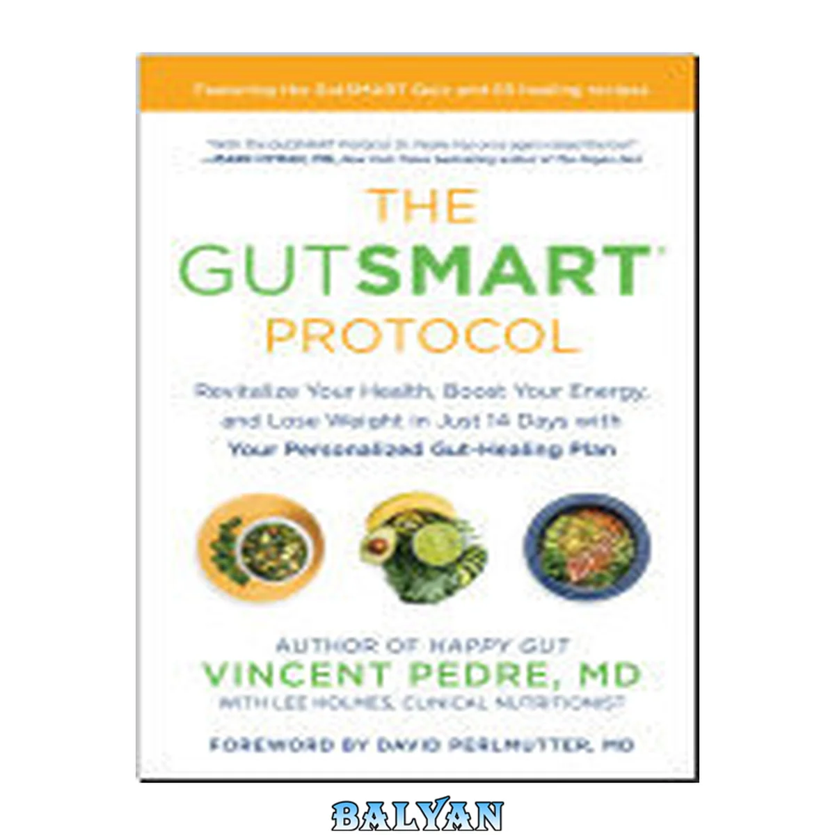 جلد کتاب The Gutsmart Protocol: Revitalize Your Health, Boost Your Energy, and Lose Weight in Just 14 Days with Your Personalized Gut-Healing Plan Hardcover