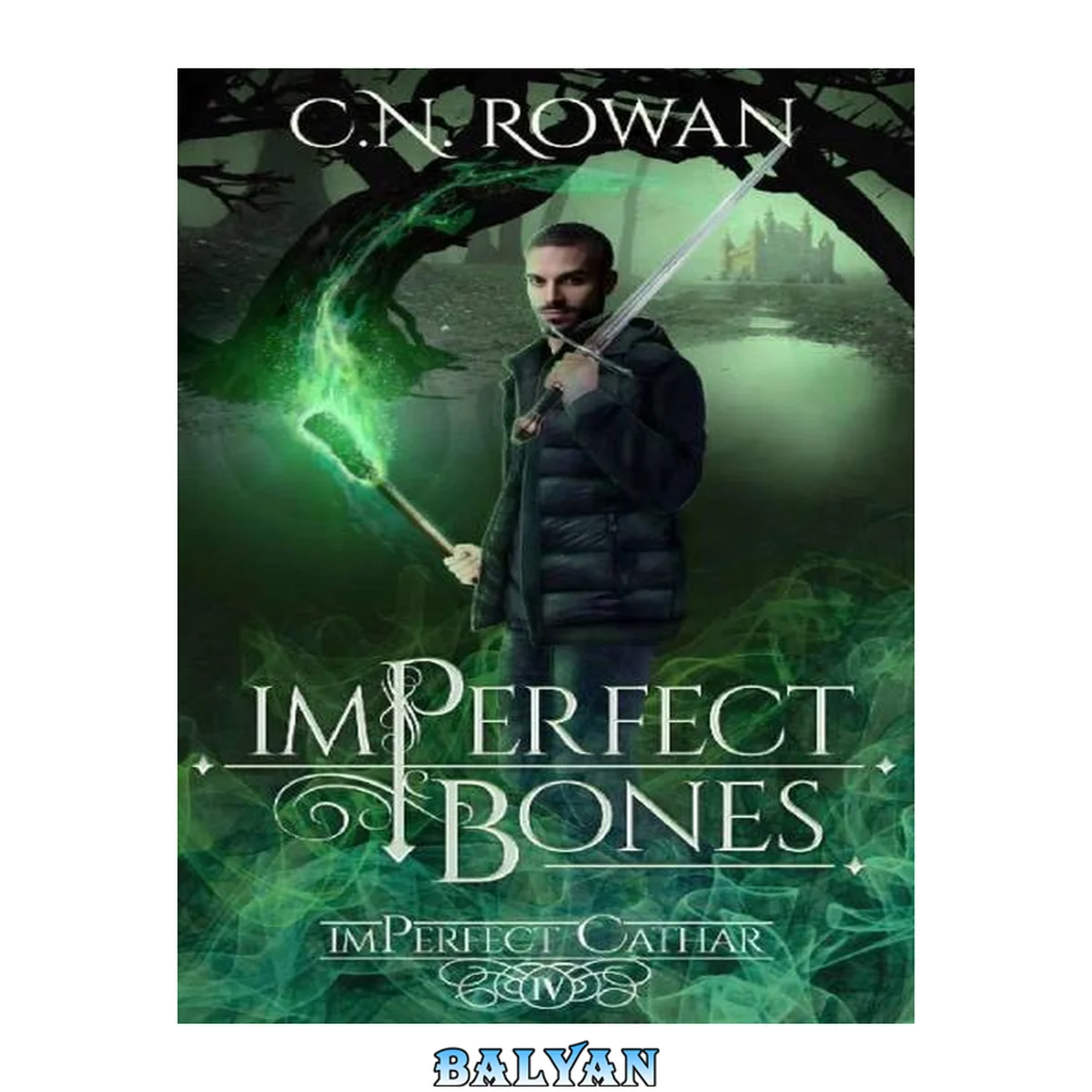 جلد کتاب imPerfect Bones: A Darkly Funny Supernatural Suspense Mystery (The imPerfect Cathar Book 4)