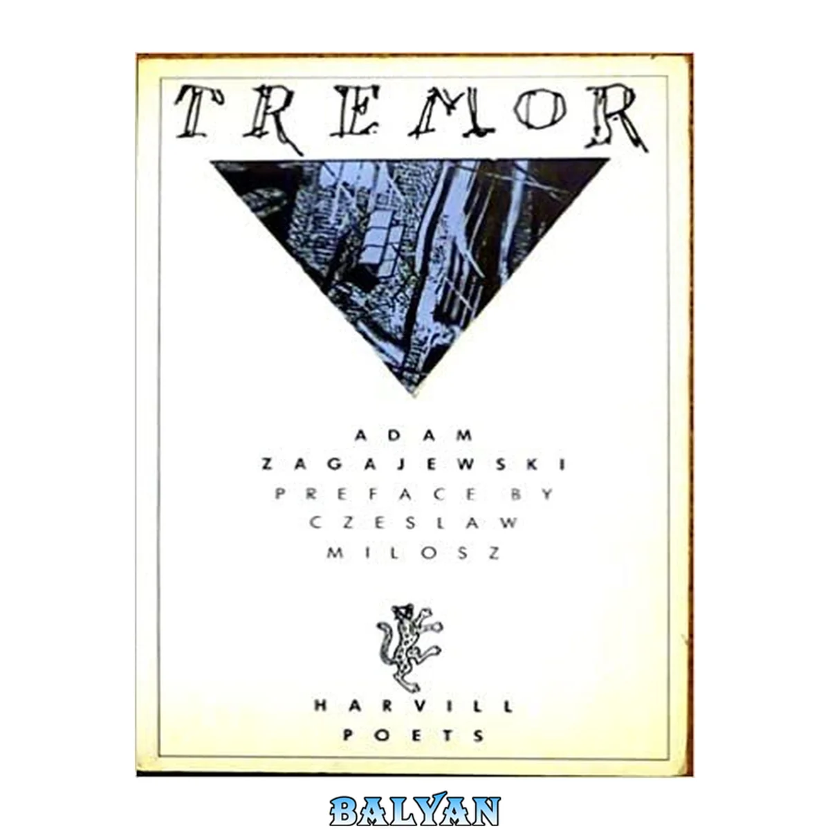 جلد کتاب Tremor: Selected Poems