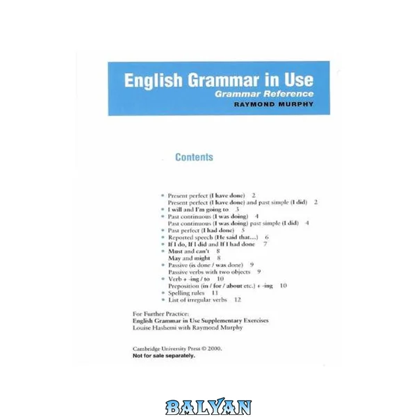 English Grammar in Use - Grammar Reference