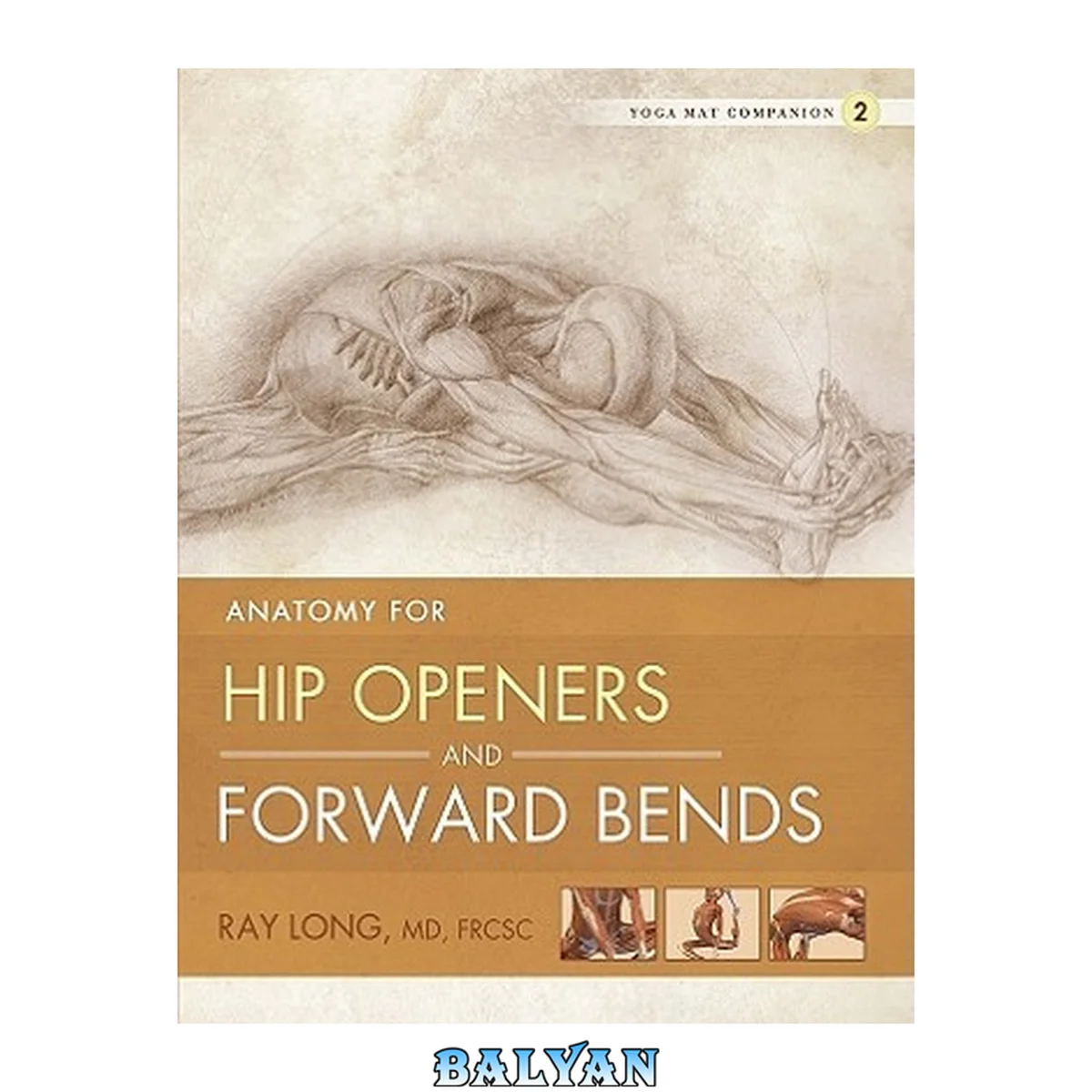 جلد کتاب Yoga Mat Companion 2: Anatomy for Hip Openers and Forward Bends