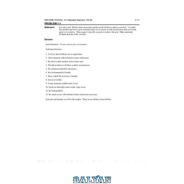 Solution manual Machine Design