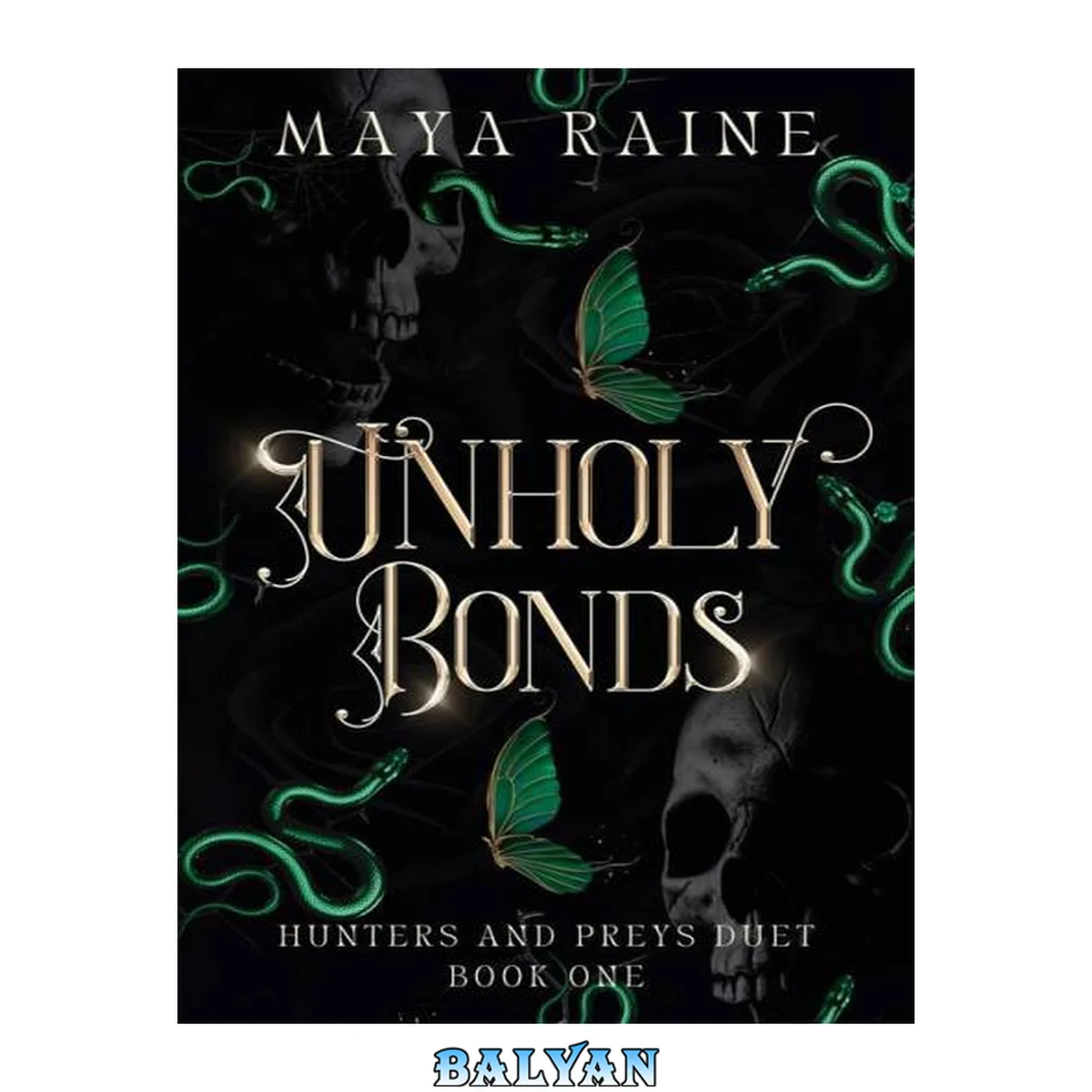 جلد کتاب Unholy Bonds : A Dark Serial Killer Romantic Suspense