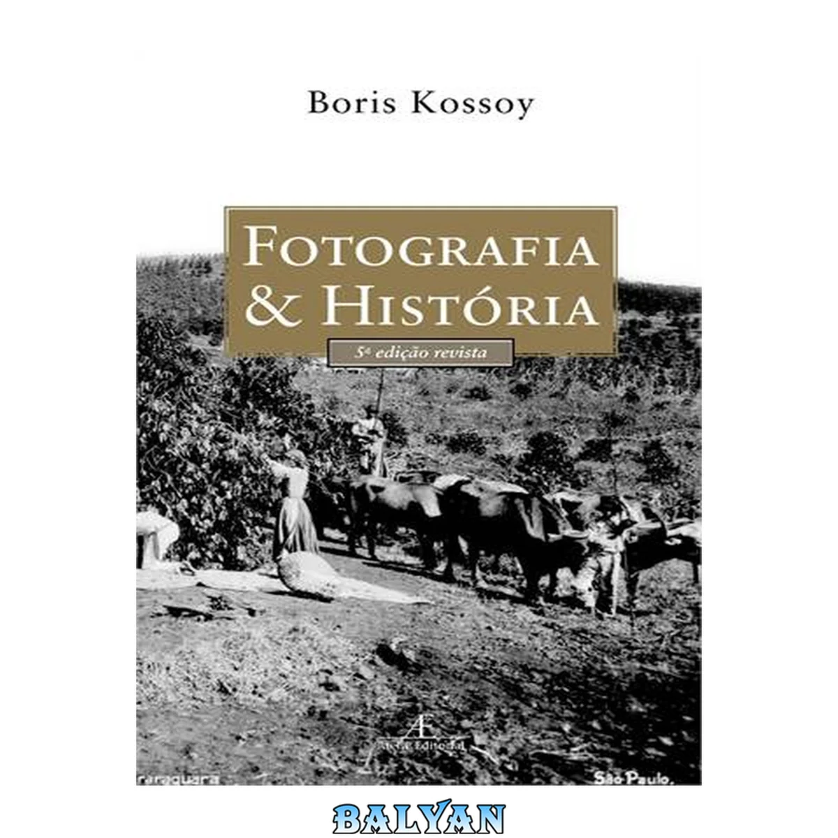 جلد کتاب Fotografia &amp; História