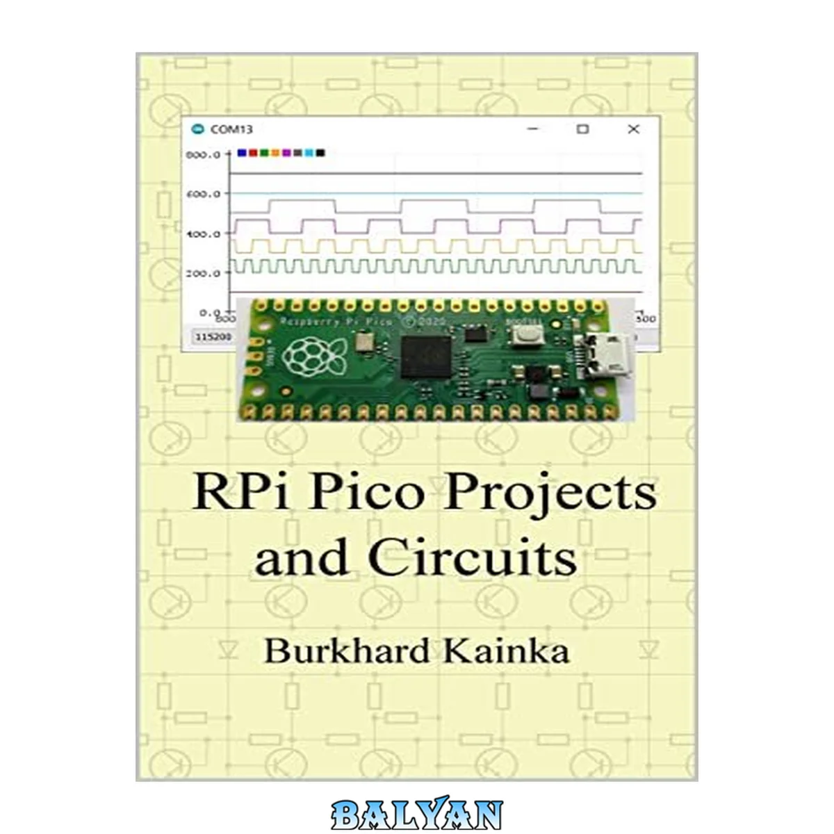 جلد کتاب RPi Pico Projects and Circuits