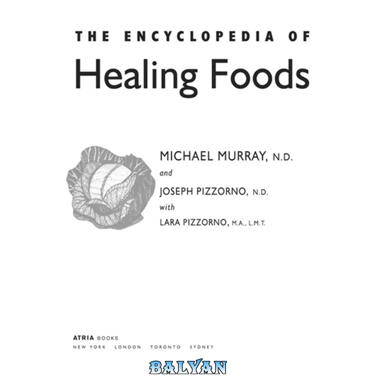 جلد کتاب The condensed encyclopedia of healing foods