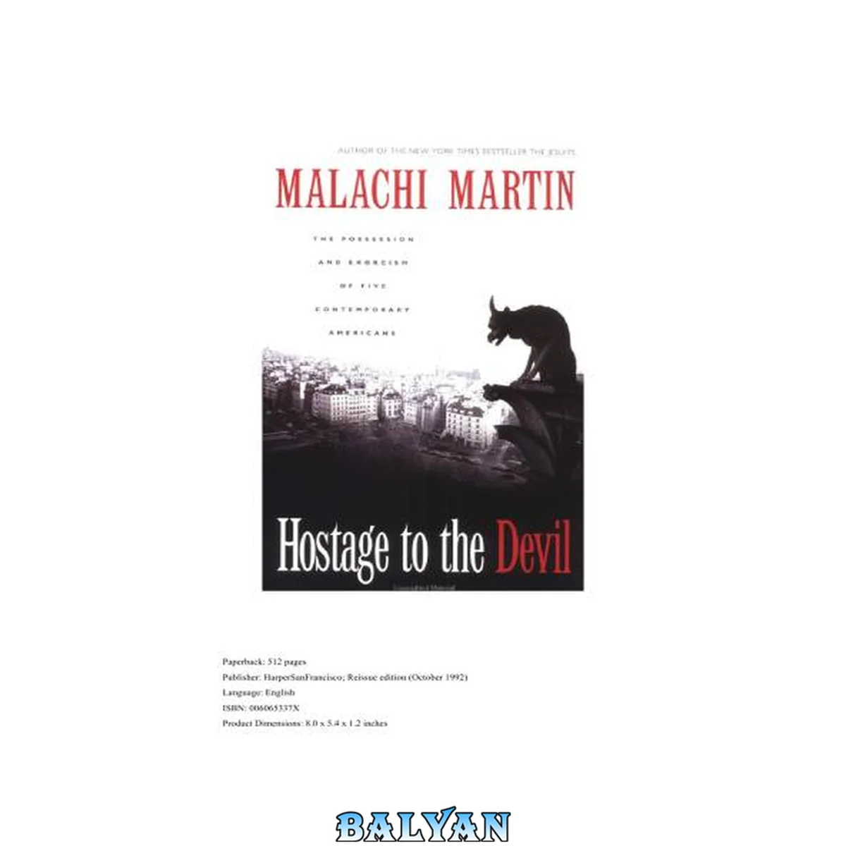 جلد کتاب Hostage To The Devil