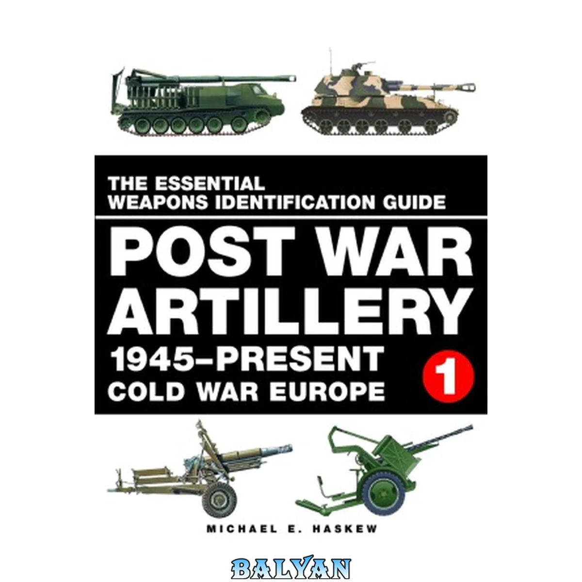 جلد کتاب Post War Artillery : 1945–Present, Cold War Europe, vol.1