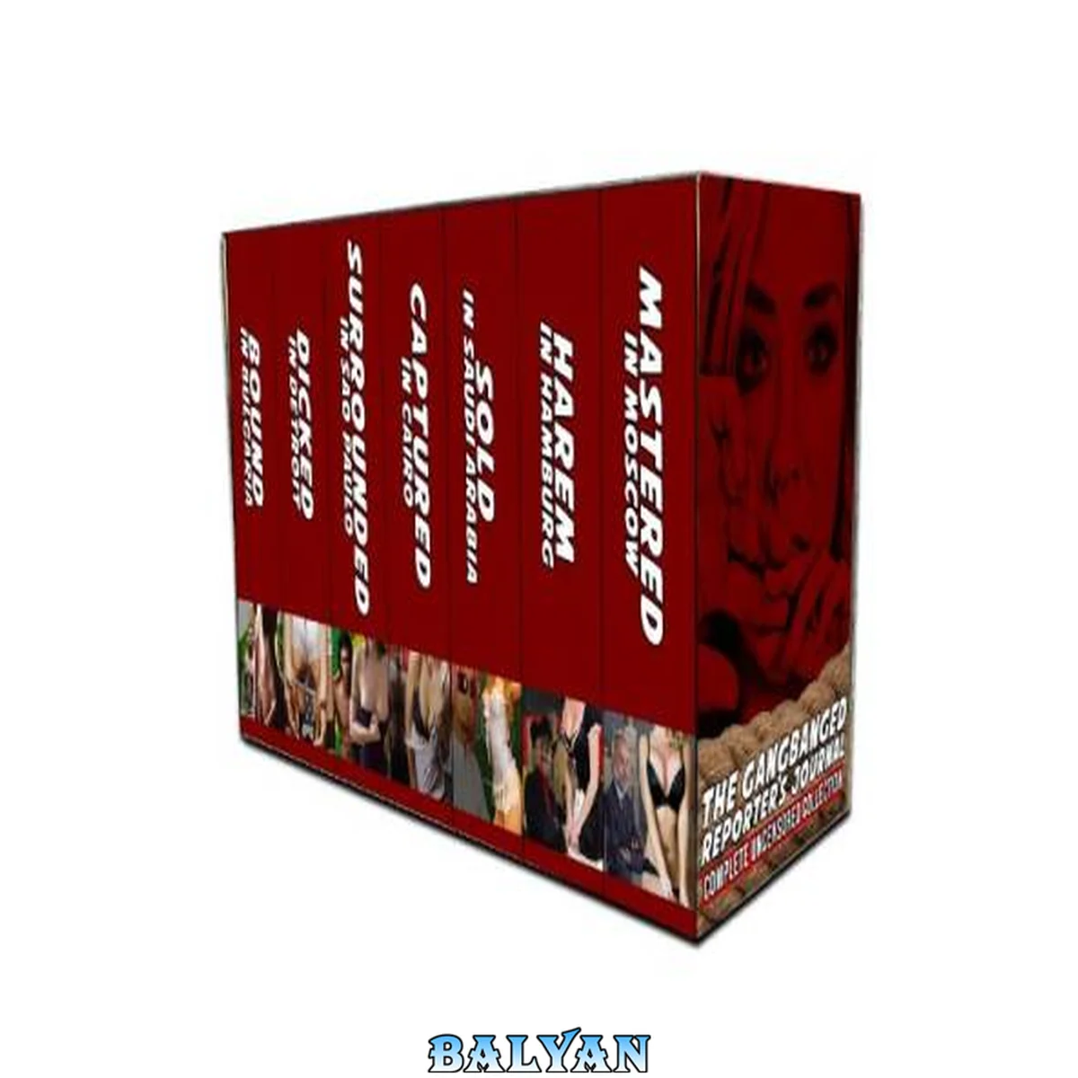 جلد کتاب The Gangbanged Reporter’s Journal: The Complete Uncensored Collection