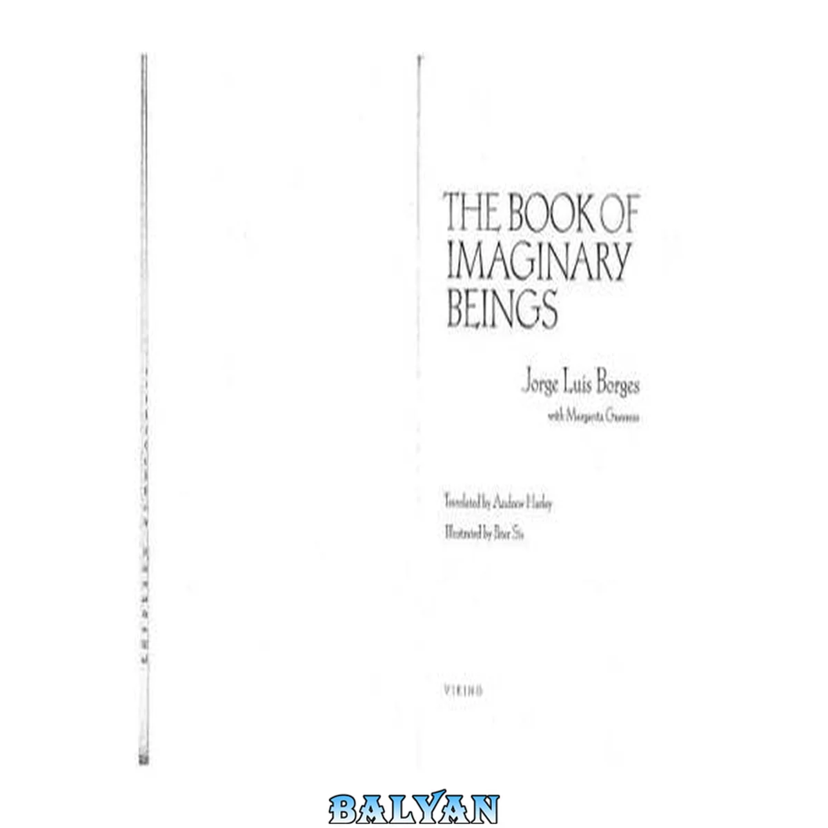 جلد کتاب Book of Imaginary Beings