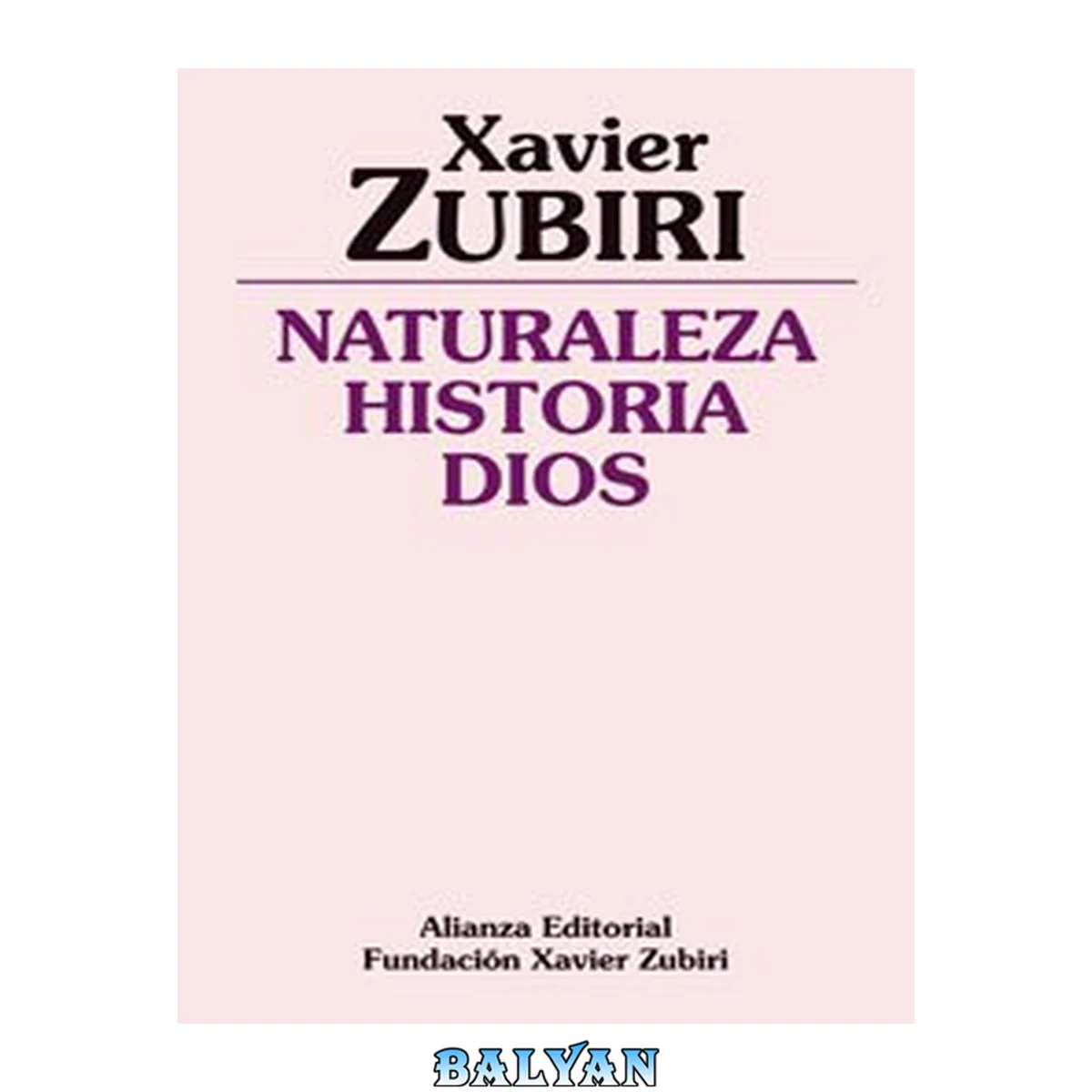جلد کتاب Naturaleza, Historia, Dios  Nature, History, God (Spanish Edition)