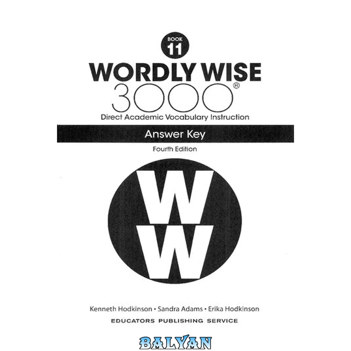 جلد کتاب Wordly Wise, Grade 11, Student Book Answer Key (4th Edition)