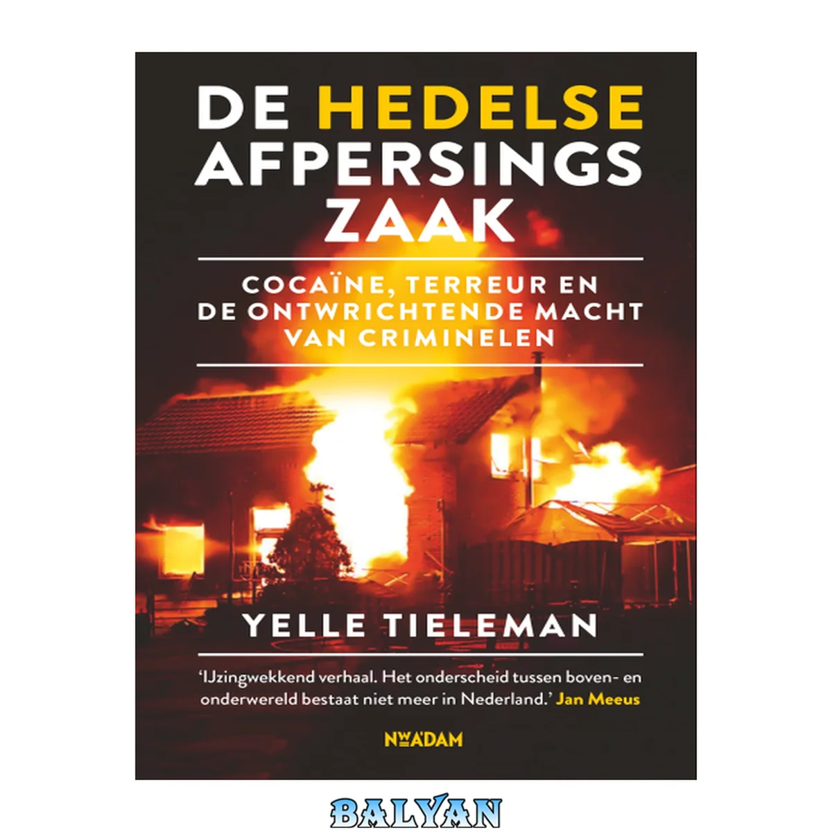 جلد کتاب De Hedelse afpersingszaak