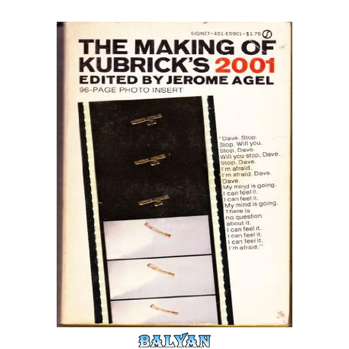 جلد کتاب The Making of Stanley Kubrick's 2001 A Space Odyssey