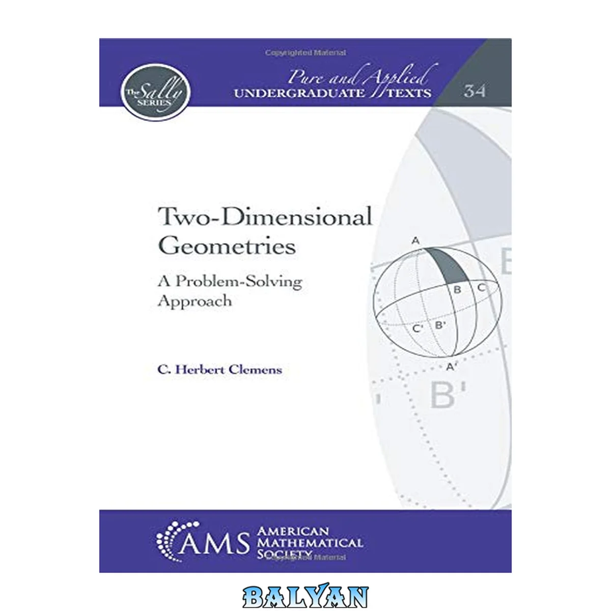 جلد کتاب Two-dimensional Geometries: A Problem-solving Approach (Pure and Applied Undergraduate Texts)