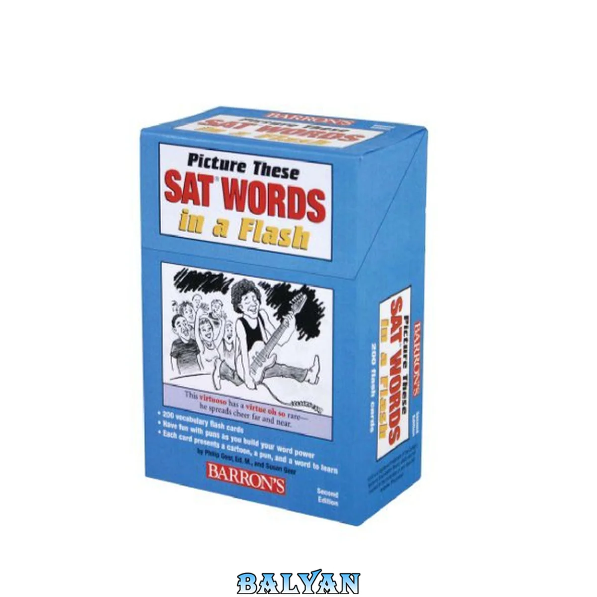 جلد کتاب Picture These SAT Words in a Flash (Flash Cards)