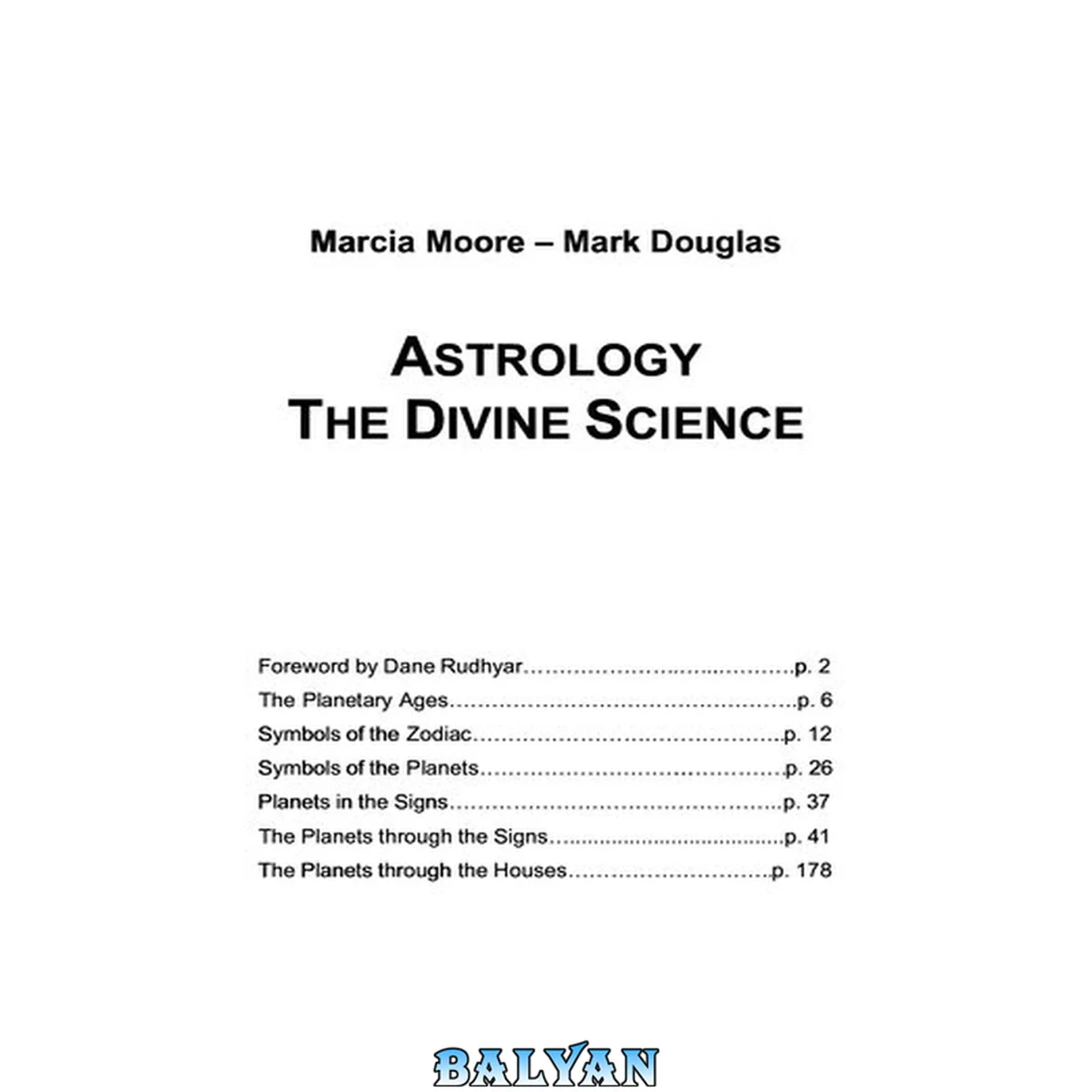جلد کتاب Astrology: the Divine Science