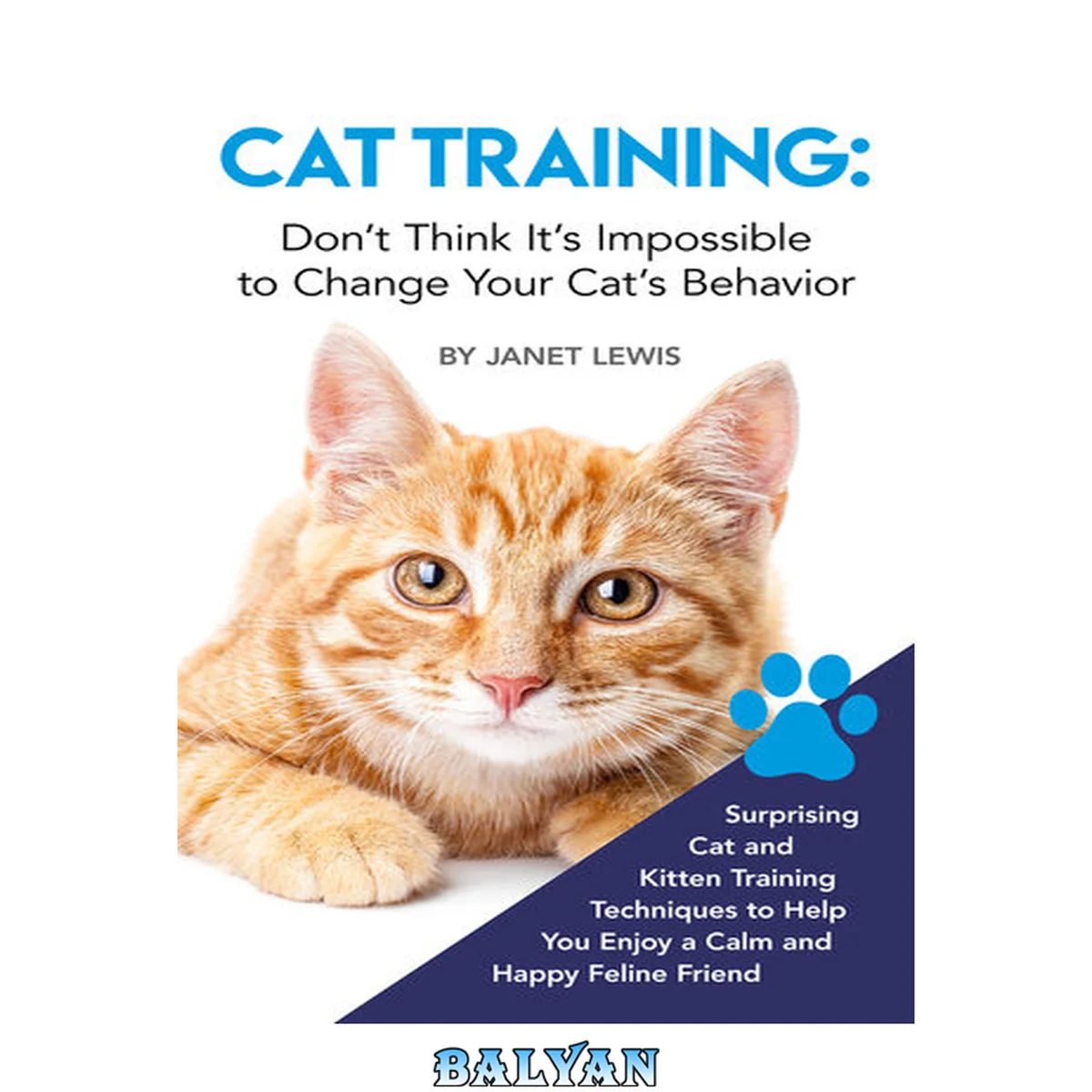 جلد کتاب Cat Training: Don’t Think It’s Impossible to Change Your Cat’s Behavior: Surprising Cat and Kitten Training Techniques to Help You Enjoy a Calm and Happy Feline Friend