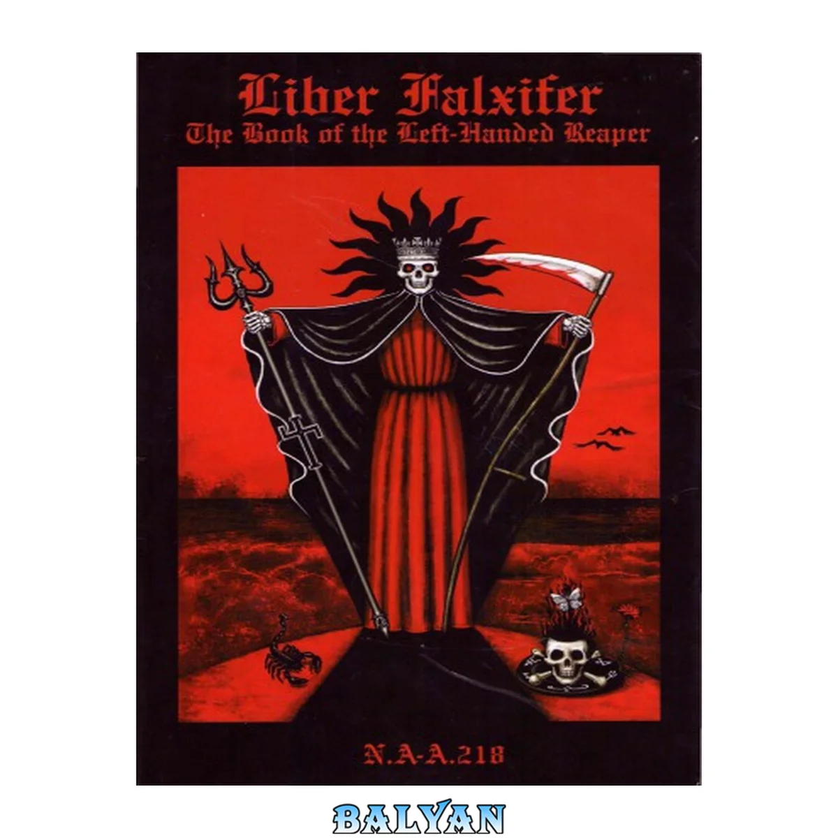 جلد کتاب Liber Falxifer, The Book of the Left-Handed Reaper