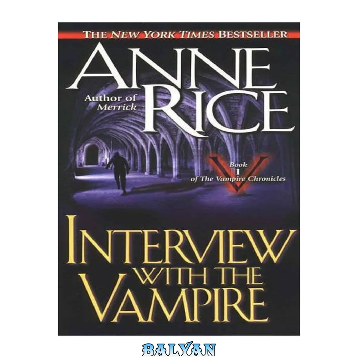 جلد کتاب Interview with the vampire
