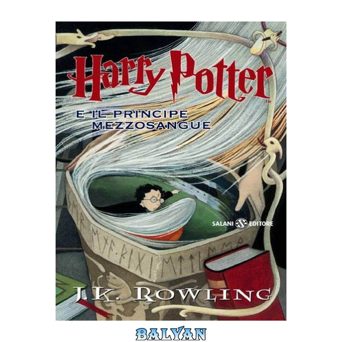 جلد کتاب Harry Potter e il principe mezzosangue. Nuova ediz.