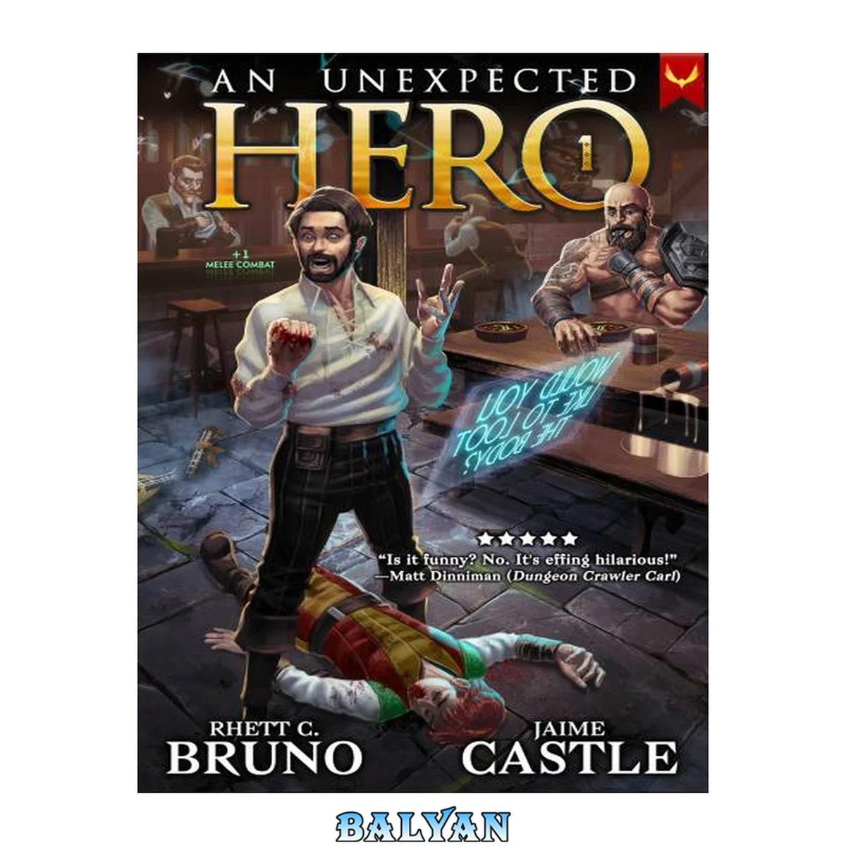 جلد کتاب An Unexpected Hero: An Isekai LitRPG Adventure