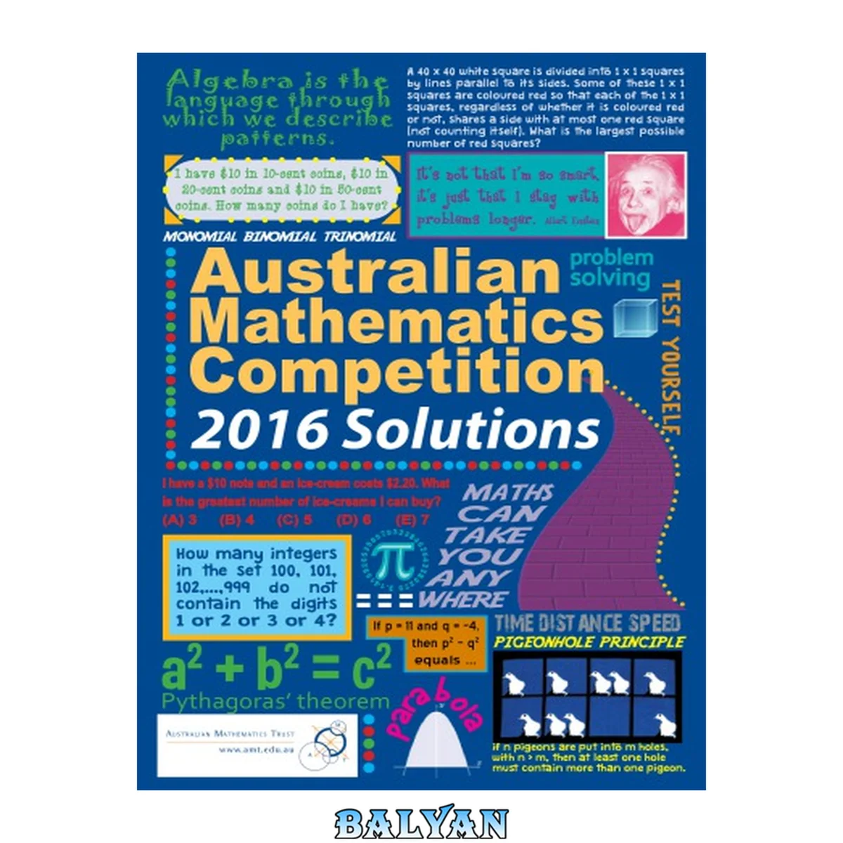 جلد کتاب Australian Mathematics Competition 2016 Solutions