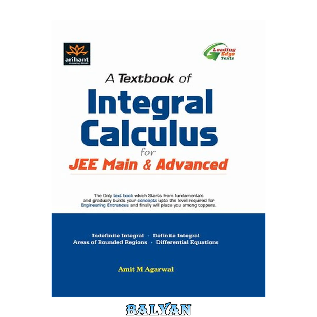 جلد کتاب A textbook of Integral Calculus