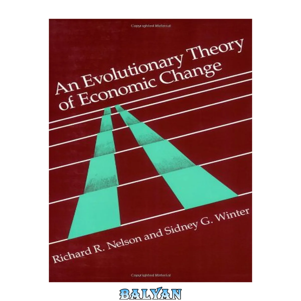 جلد کتاب An Evolutionary Theory of Economic Change (Belknap Press)